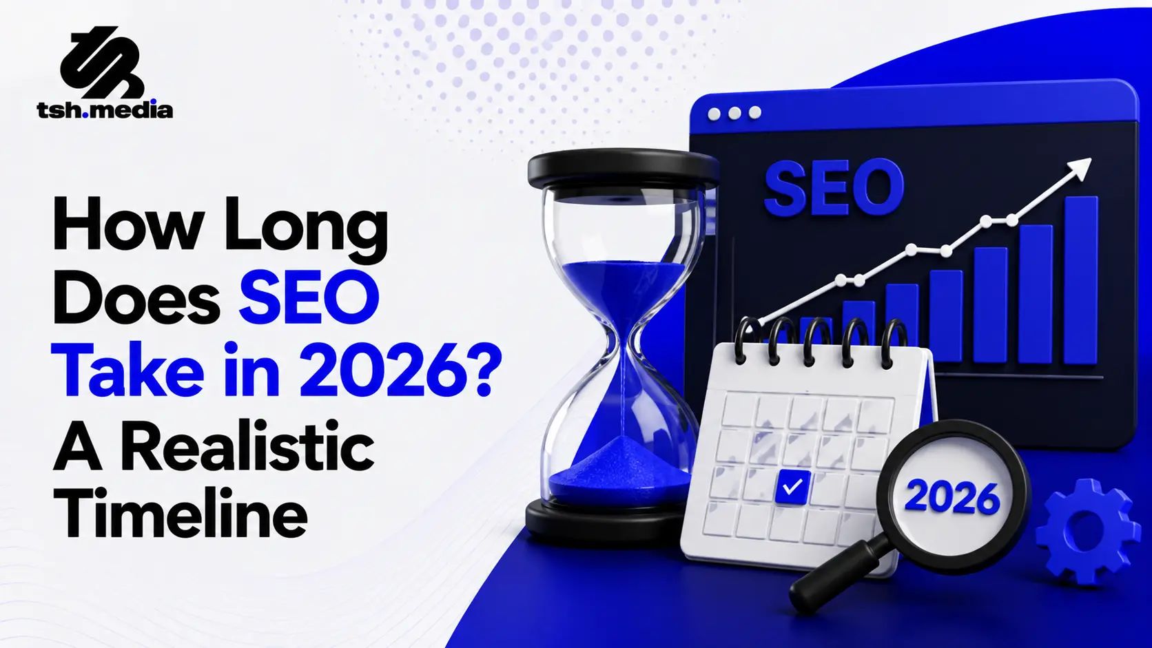 Laptop showing SEO traffic growth